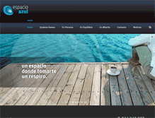 Tablet Screenshot of espacioazul.com